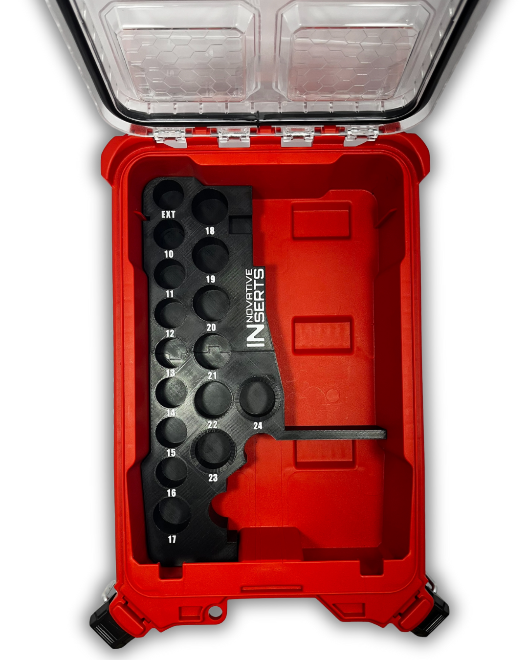 M18 Compact Impact Wrench, 16pc Sockets & 6Ah Battery Insert for Packout™